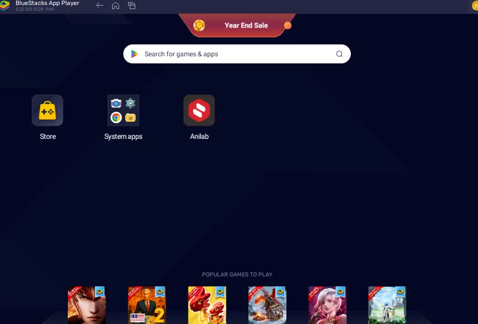 anilab icon on bluestack emulator screenshot