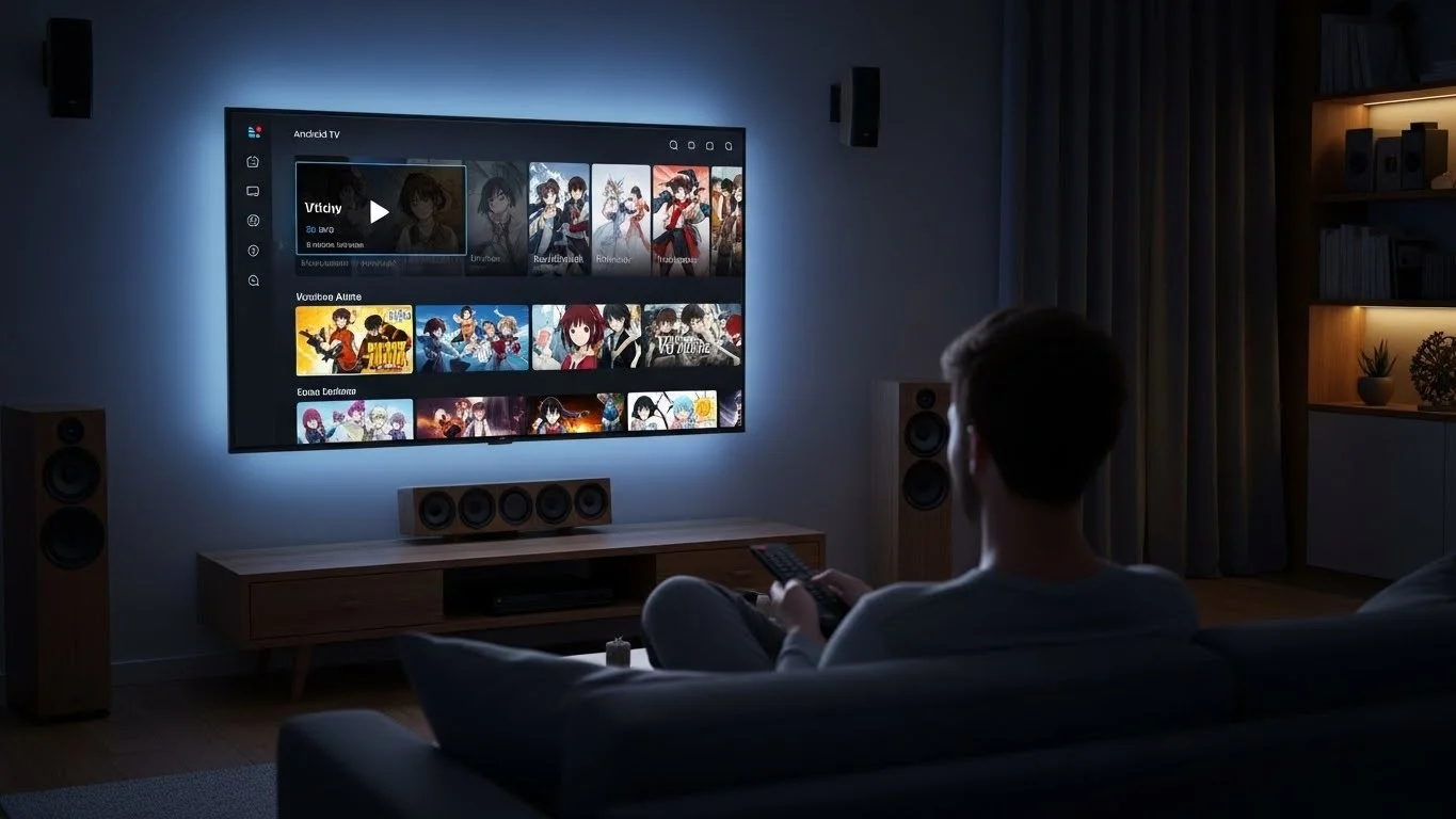 watching anilab on andriod tv